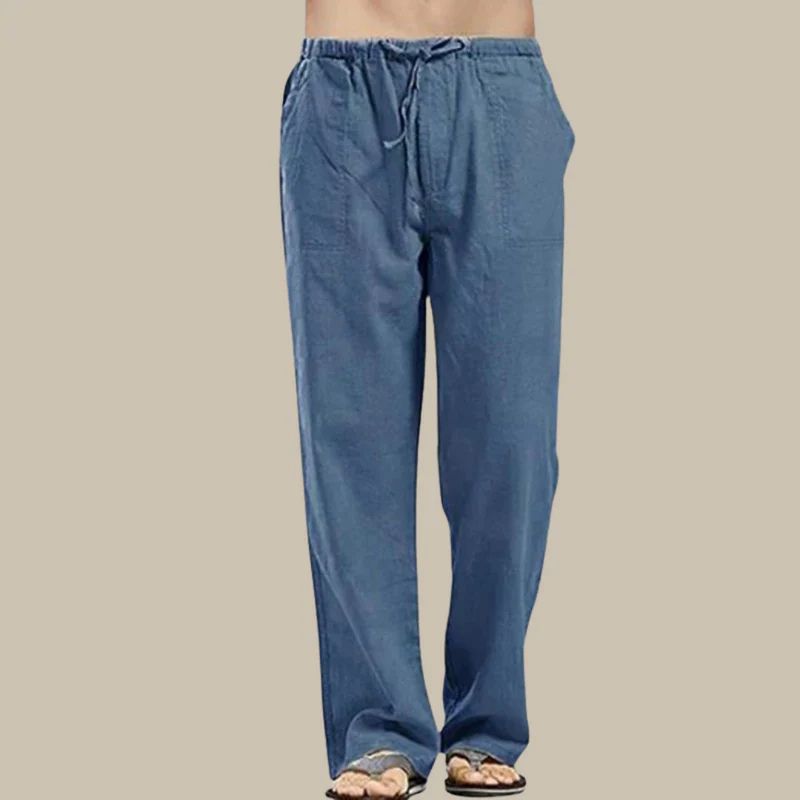 Pantalons en Lin Madeira