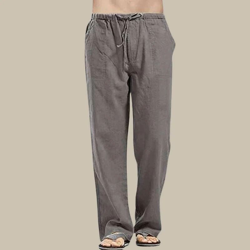 Pantalons en Lin Madeira