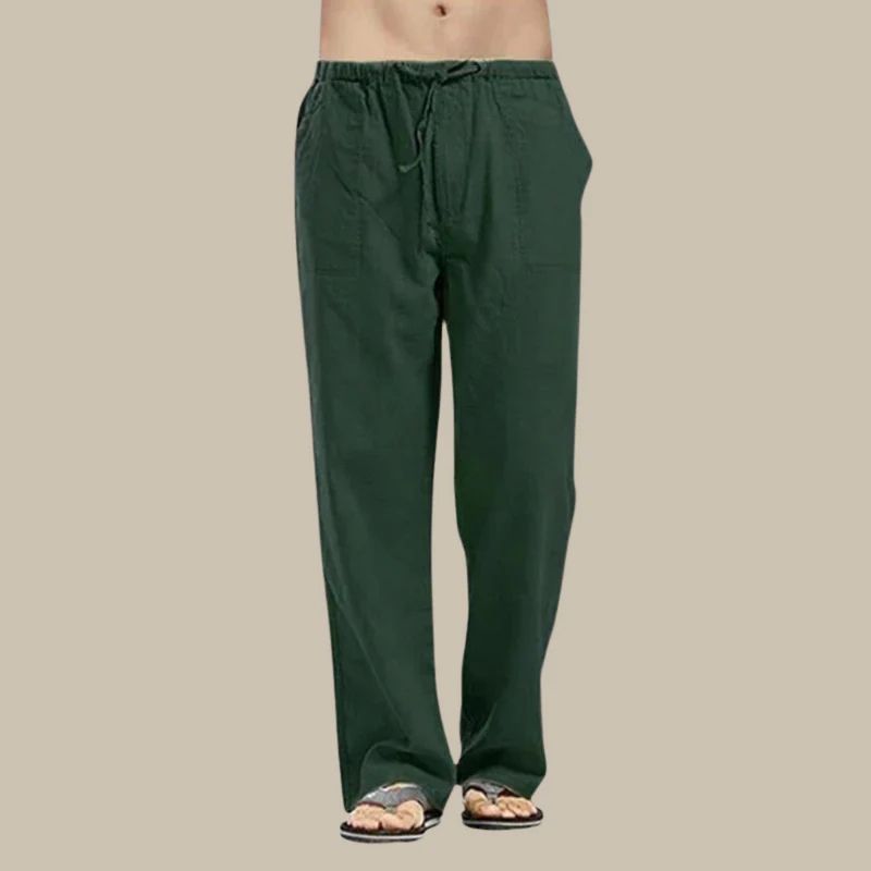 Pantalons en Lin Madeira