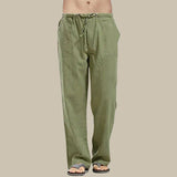 Pantalons en Lin Madeira