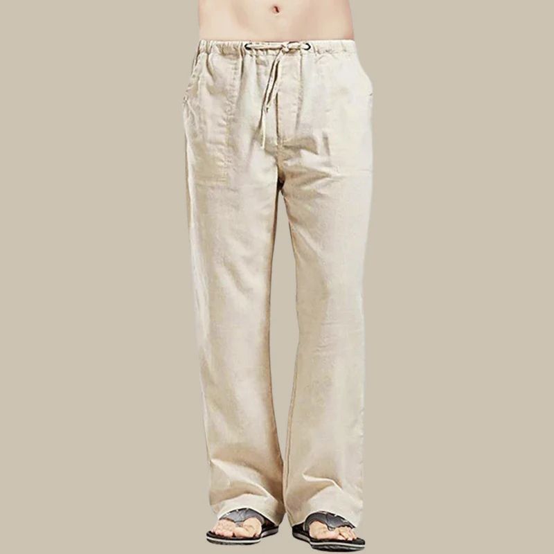 Pantalons en Lin Madeira