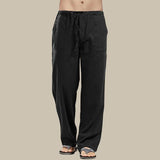Pantalons en Lin Madeira
