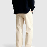 Chinos pour hommes en Beige Sable – Coupe Lâche
