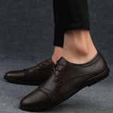 Chaussures de Costume Élégantes en Cuir