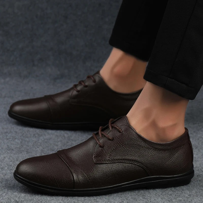 Chaussures de Costume Élégantes en Cuir
