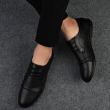 Chaussures de Costume Élégantes en Cuir