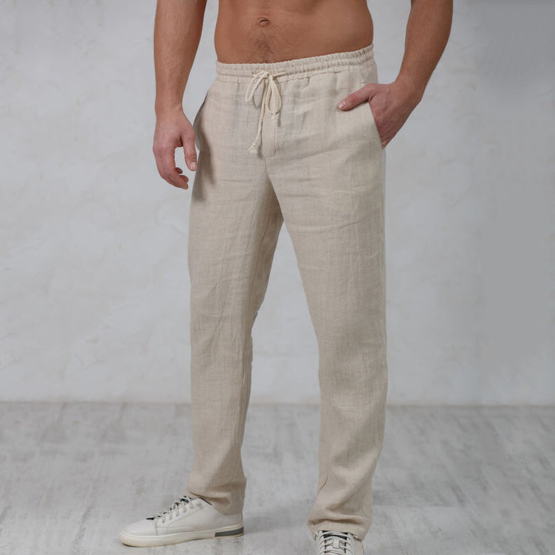 Pantalons en Lin Élégants