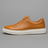 Chaussures Élégantes en Cuir Slip-On