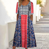 Mirelle - Elegantes Boho Langkleid