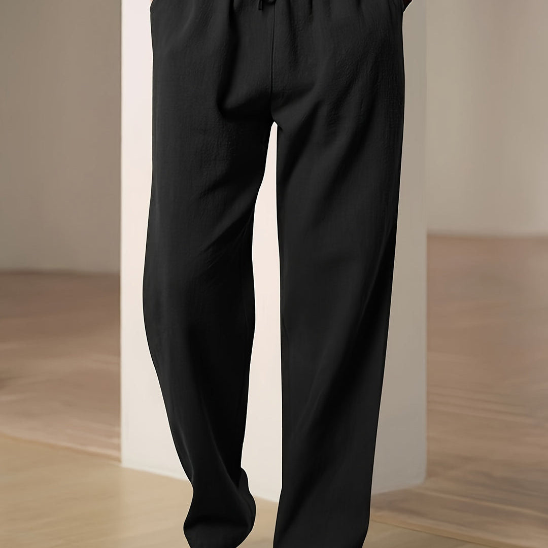 Pantalons d'été en lin décontractés