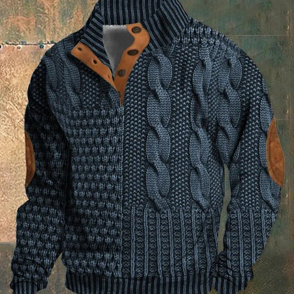 Diogo - Bedruckter Thermopullover