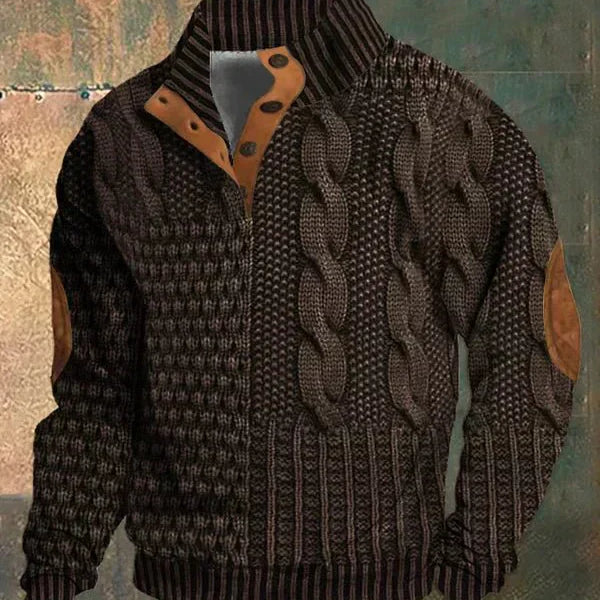 Diogo - Bedruckter Thermopullover