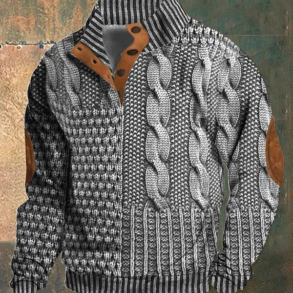 Diogo - Bedruckter Thermopullover