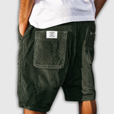 Clément | Short Velours Côtelé Poches Plaquées