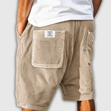 Clément | Short Velours Côtelé Poches Plaquées