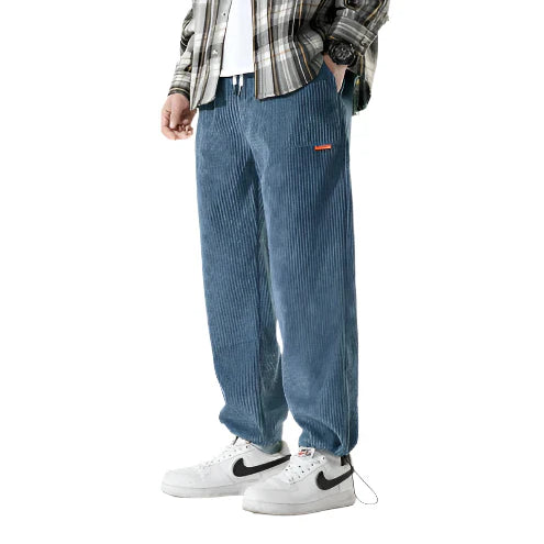 Pantalons en Velours Alloro