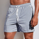 Gestreifte Lässige Badeshorts