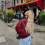 Drune | Oversize Lederjacke mit urbanem Flair