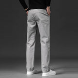 Pantalons en Coton Droit