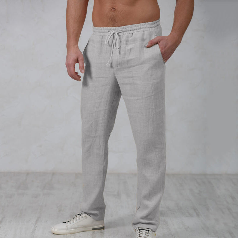 Pantalons en Lin Élégants