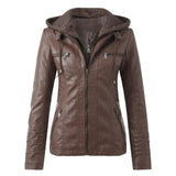 Drune | Designer-Lederjacke Mit Kapuze