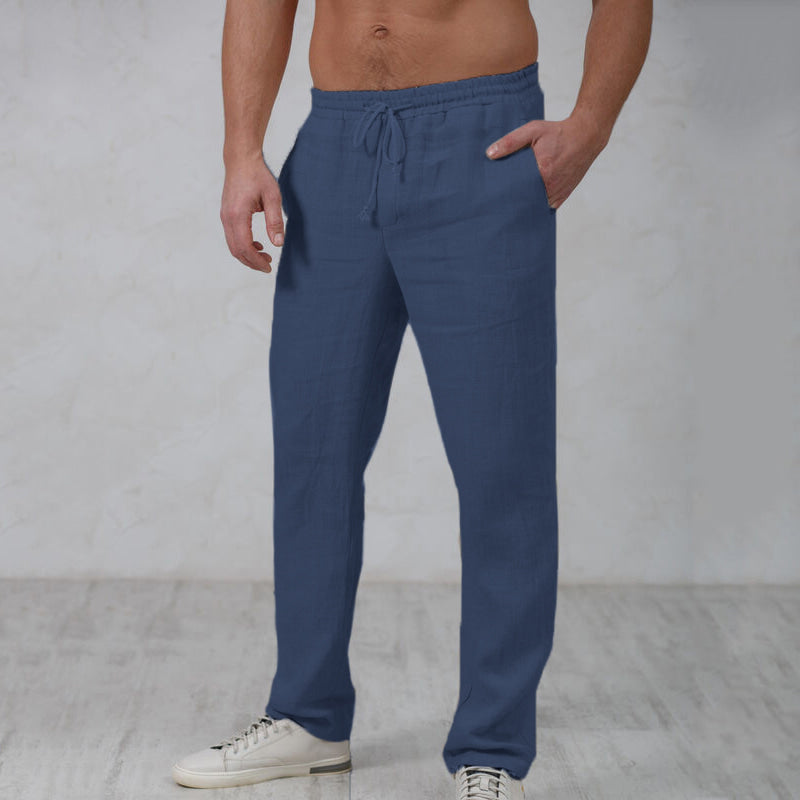Pantalons en Lin Élégants