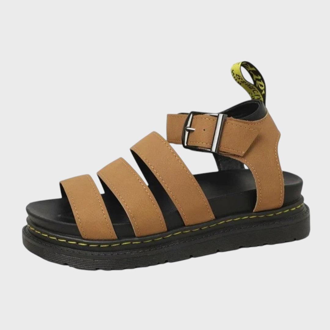CALLISTA | Leichte Sandalen mit Dickem Absatz